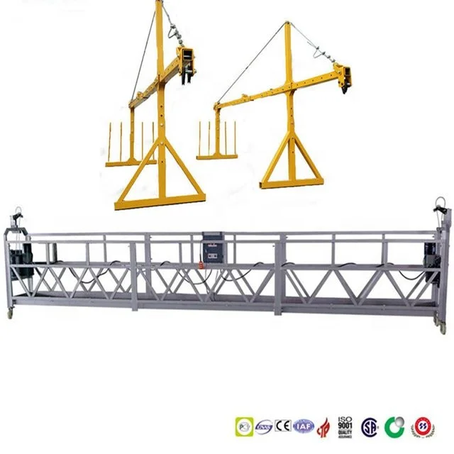 
modular temporary galvanized suspended platform lifting scaffolding 