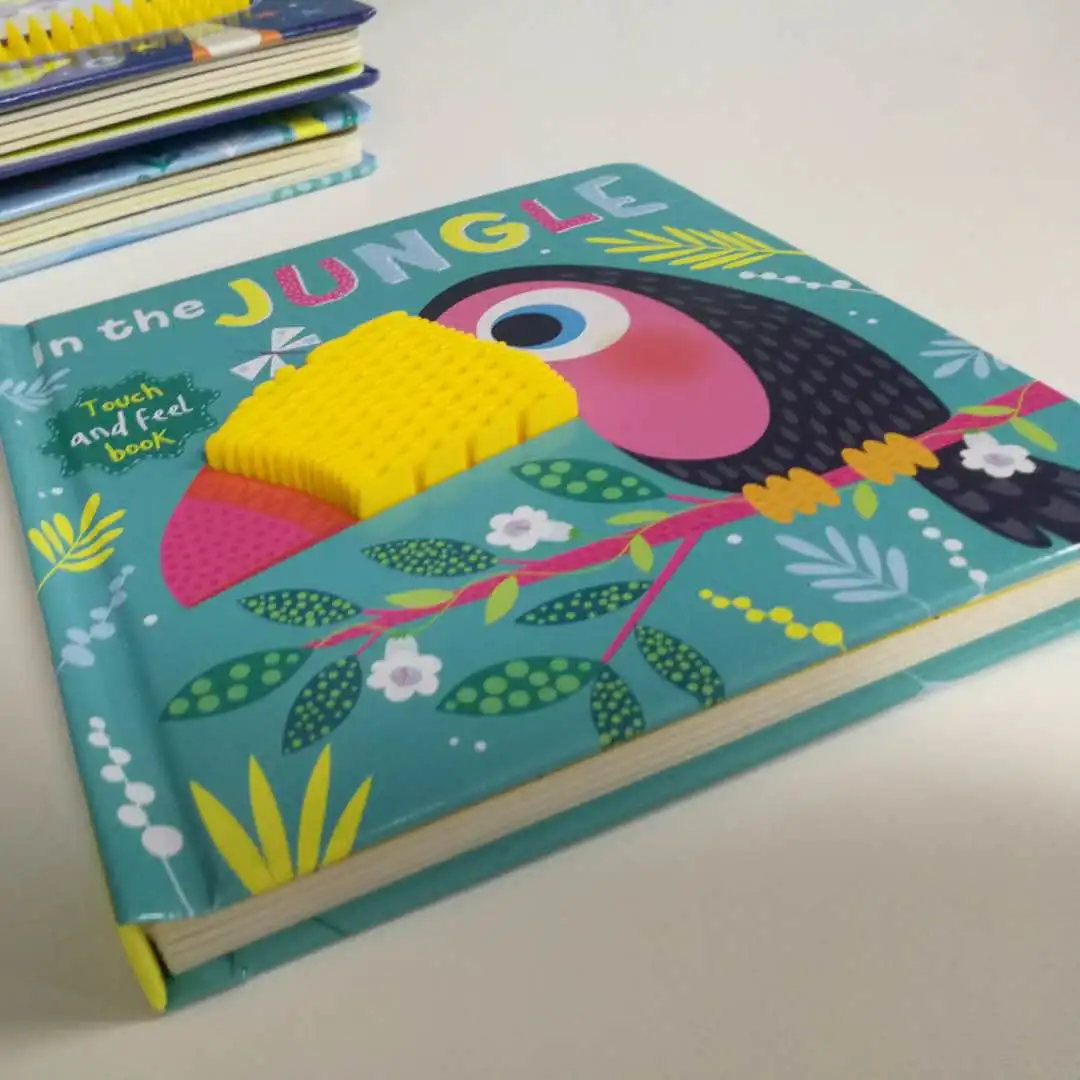  Новый дизайн оптовая продажа Детская картонная книга на английском