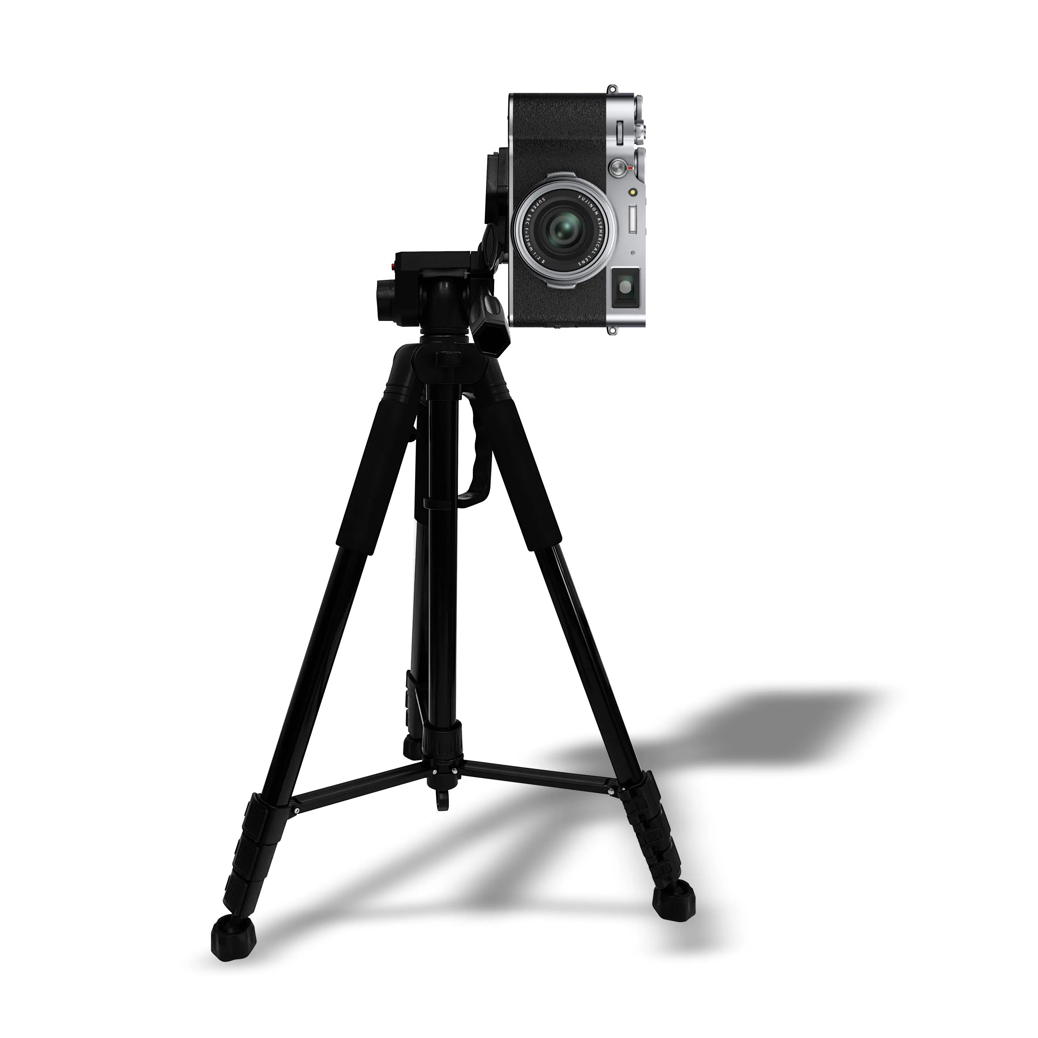 200CM Video Tripod Heavy Duty Tripod with 360 Degree Fluid Head and Quick Release Plate for DSLR Camcorder