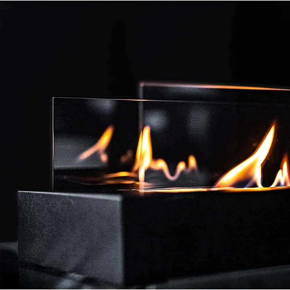 304 stainless steel bio ethanol indoor outdoor heater Tabletop ethanol fireplace for decor
