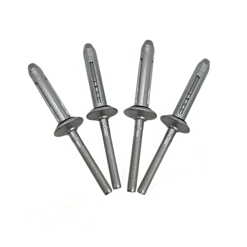Exploding Tri-fird rivets With EPDM washer lantern blind rivet Total aluminum waterproof rivets