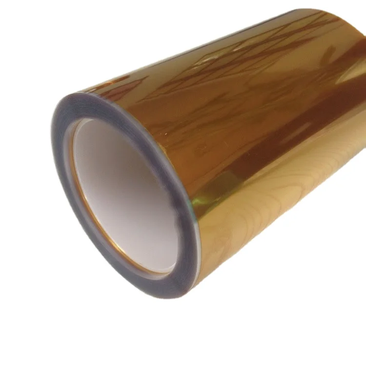 Custom gold finger laminating tape high temperature PI laminate tape with release film green high temperature tape manufacturer