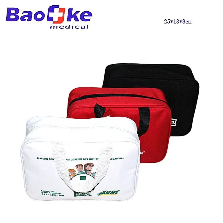 First Aid Kit with Cute Portable Handbag Outdoor&Travel Surviving&Rescue Emergency Bag Trauma Nursing&Health Care Pack at Home