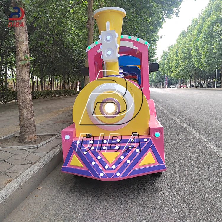 Trackless Train Indoor Outdoor Tourist Train Rides for Kids Adult Shopping Mall Playground Amusement Rides for Sale