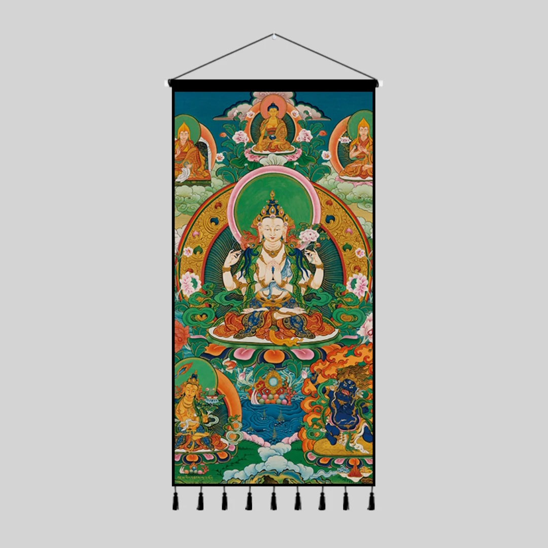 Interior living room sofa wall art tapestry religious style decorative paintings 2021 hot new factory price can be customized