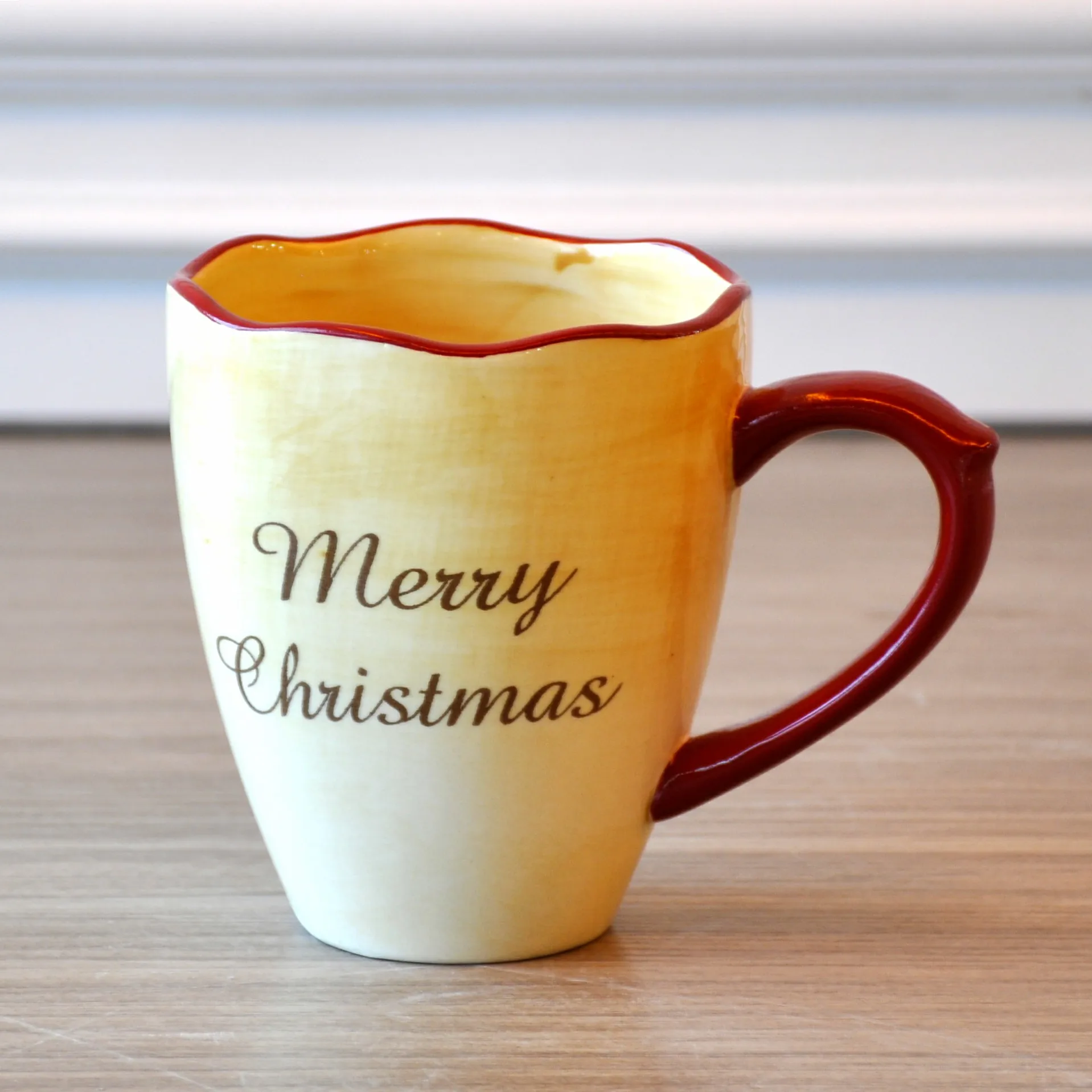 JIA SHUN Wholesale Christmas Santa Claus Decal Ceramic Dinnerware Sets