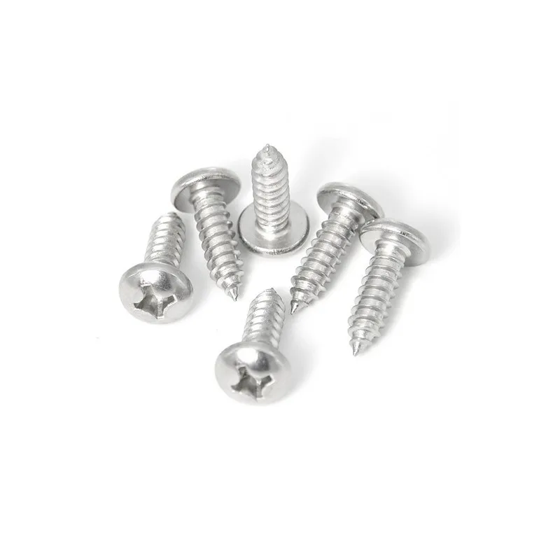 Micro  Machine Self Tapping Screw Stainless steel 3.2mm 4.2mm Mini Small Size Plain Finish Steel Screws for Watches DIN Standard
