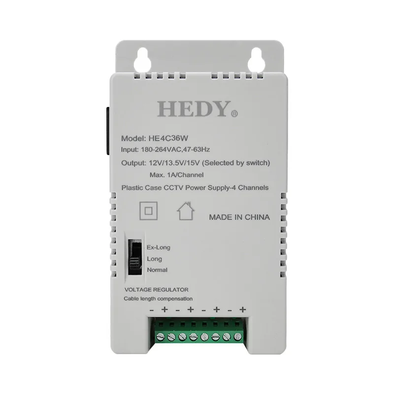 4 Channel 3A 36w smps power supply 12v for CCTV camera support CKD SKD