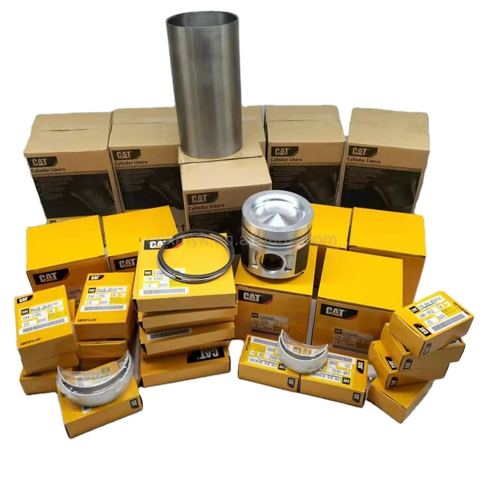 6D15 6D16 6D22 MS180-8 6D14 Engine Overhaul Rebuild Liner Kit Repair Kit 6D15 6D16 6D22 Cylinder Engine Piston Kit