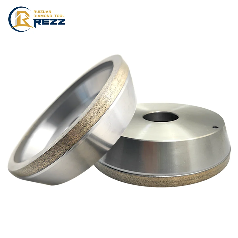 Factory Custom Size Metal Bond diamond or CBN  Grinding Wheel for High speed steel  profile grinding