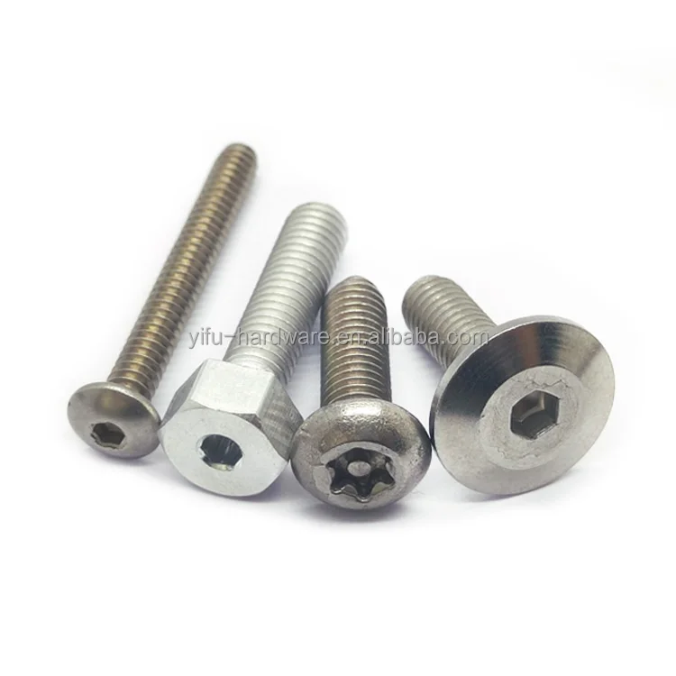 Good Quality M3 M4 M5 M6 M8 M10 M12 Allen Key Hex Head Cap Screw Countersunk Socket Bolt Din 7991