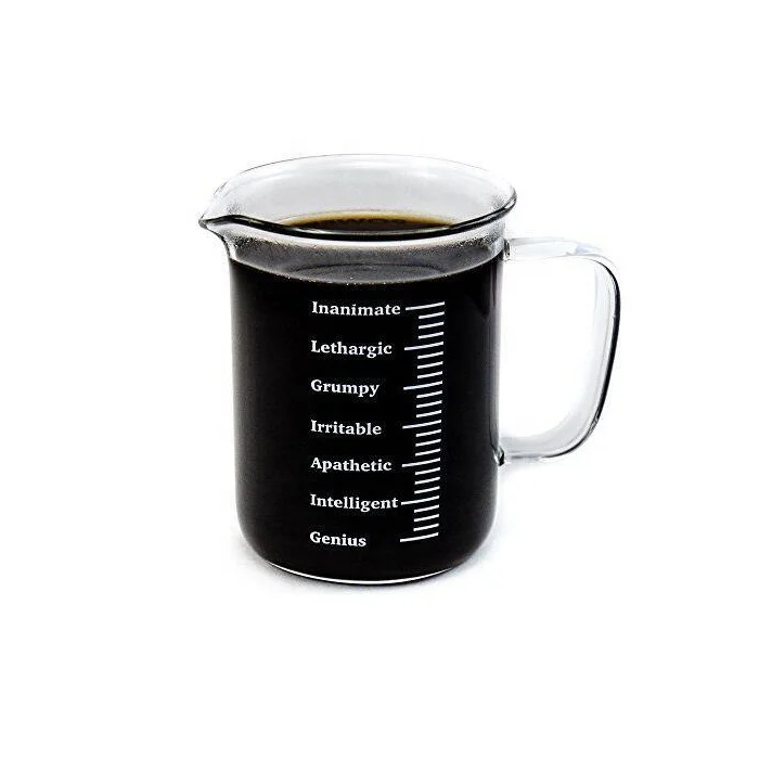 
Scale measure kitchen borosilicate glass measuring beaker jug 