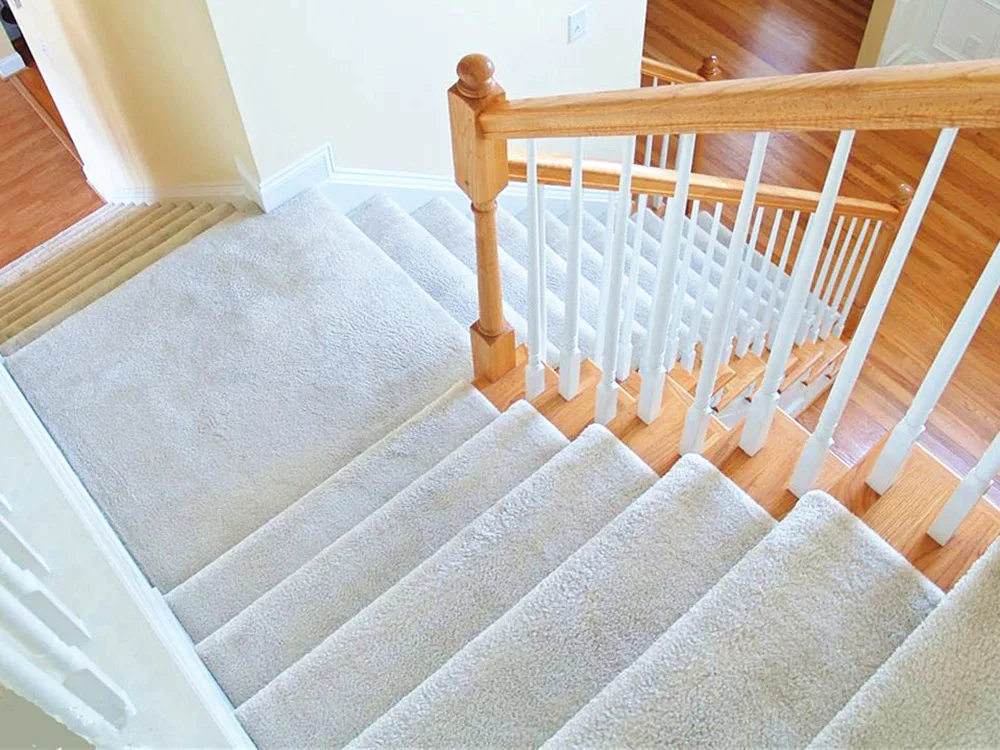 China factory supply best quality hot sale staircase hand tufted nz wool carpets and rugs
