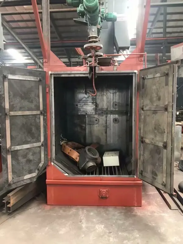 steel plate shot blasting cleaning machine and auto painting line