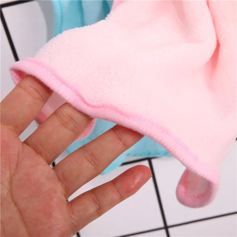 Solid Color Quick Dry  Strong Water Absorption Microfiber Handiness Kitchen Dish Hand Towel