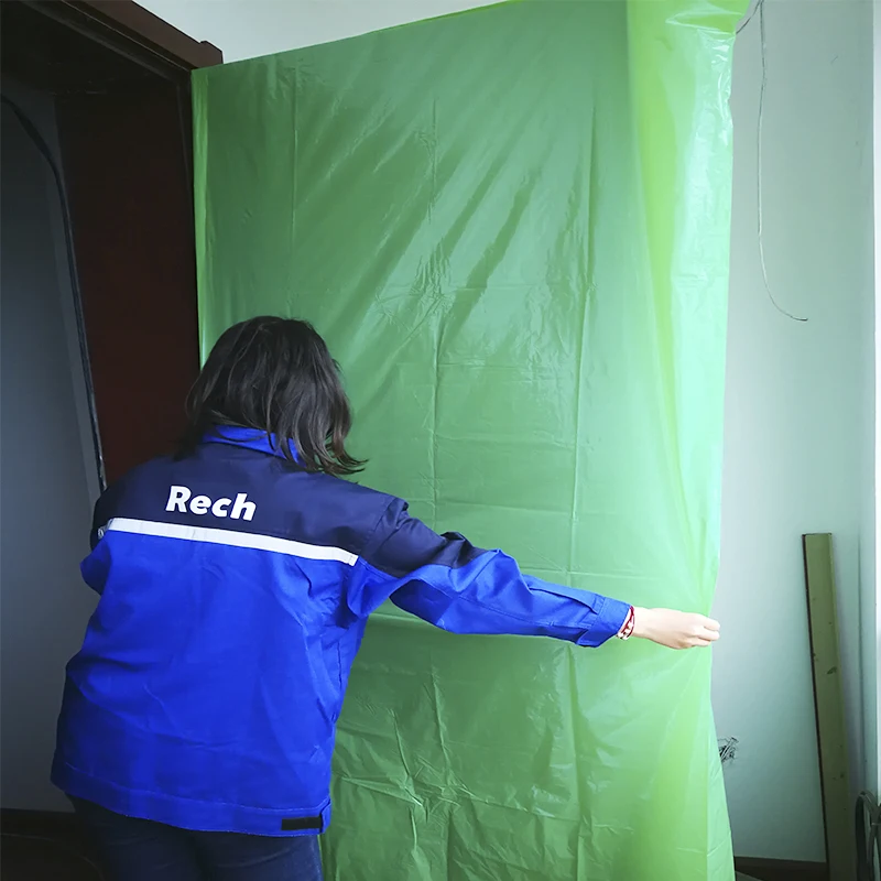 plastic dustproof door sleeve