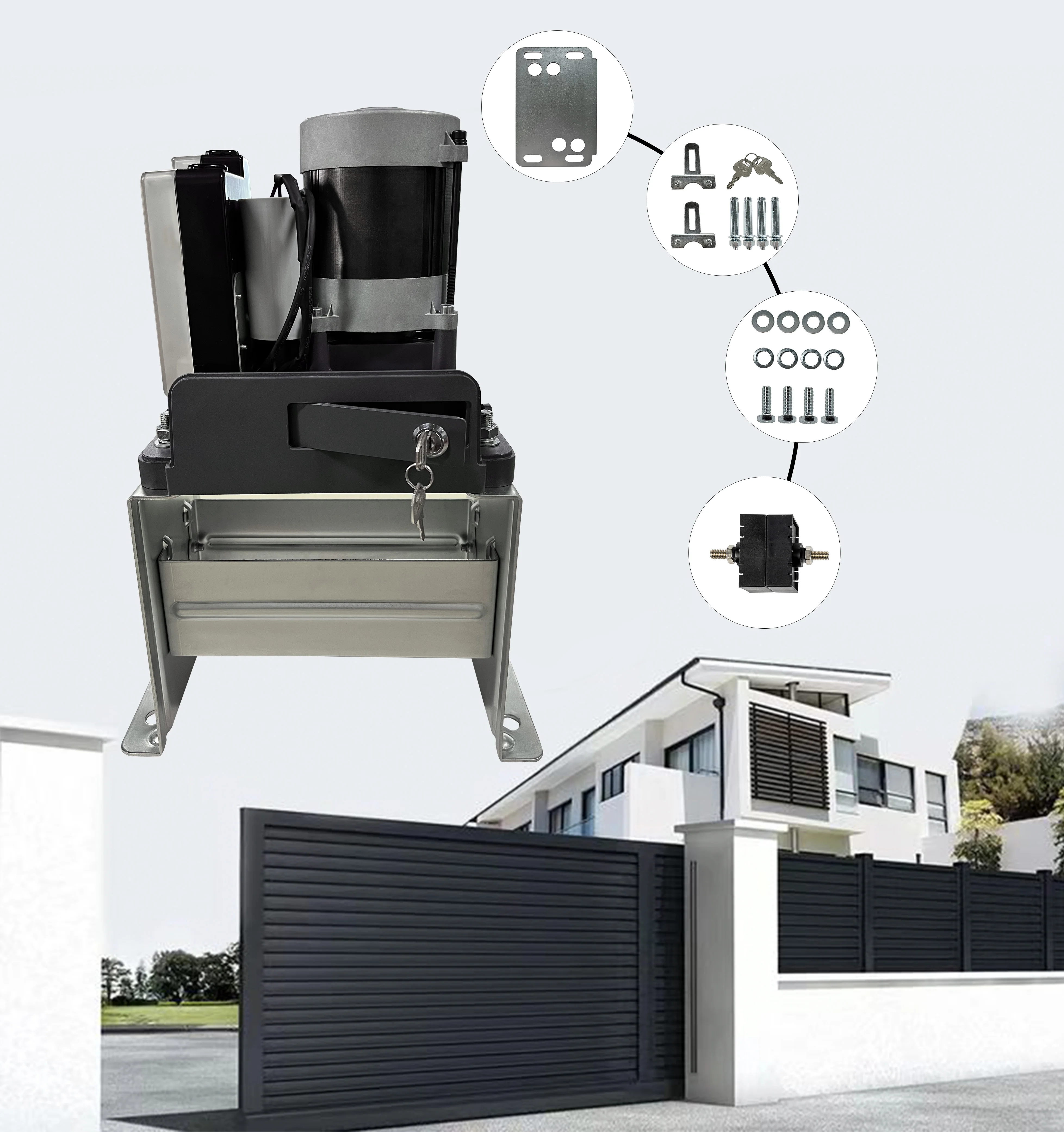 Automatic 500kg Sliding Door Motor Modern Chinese Design Gate Opener for Villa for Sliding Gates