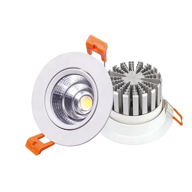 RGBW 4in1 Led Down Light Luminous Body Lamp Power Item Chip DMX Wifi Remote Control DC12 24V 8w Silver Living Room Aluminum OEM