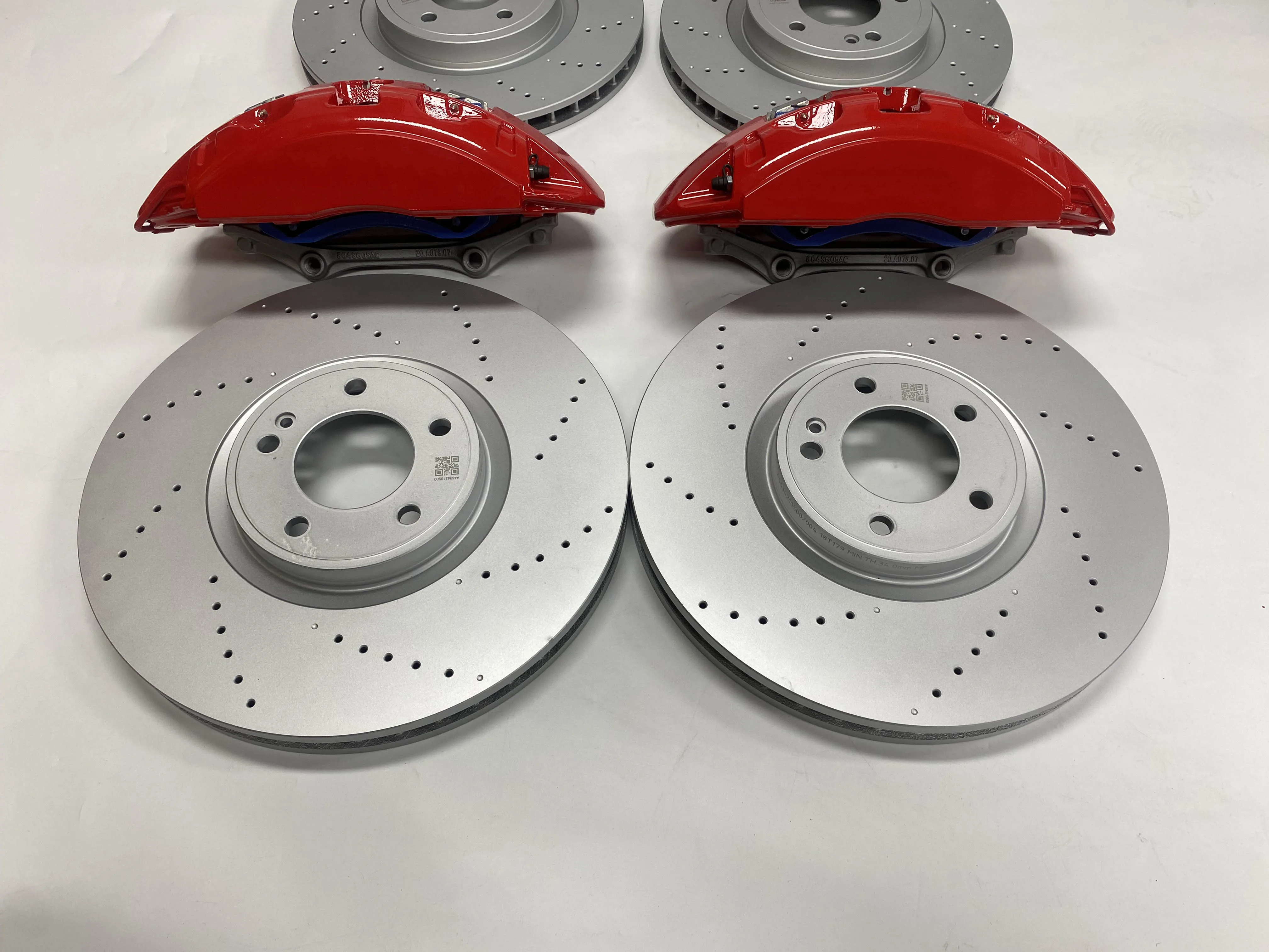 Improved Braking Efficiency Big 6 Piston Brake Caliper for Audi mercedes-benz bmw AMG