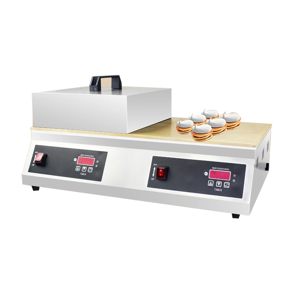 Kitchen Equipment Commercial  Pan Cake Machine Dual-board digital display Souffle Baking Machine FY-66-2