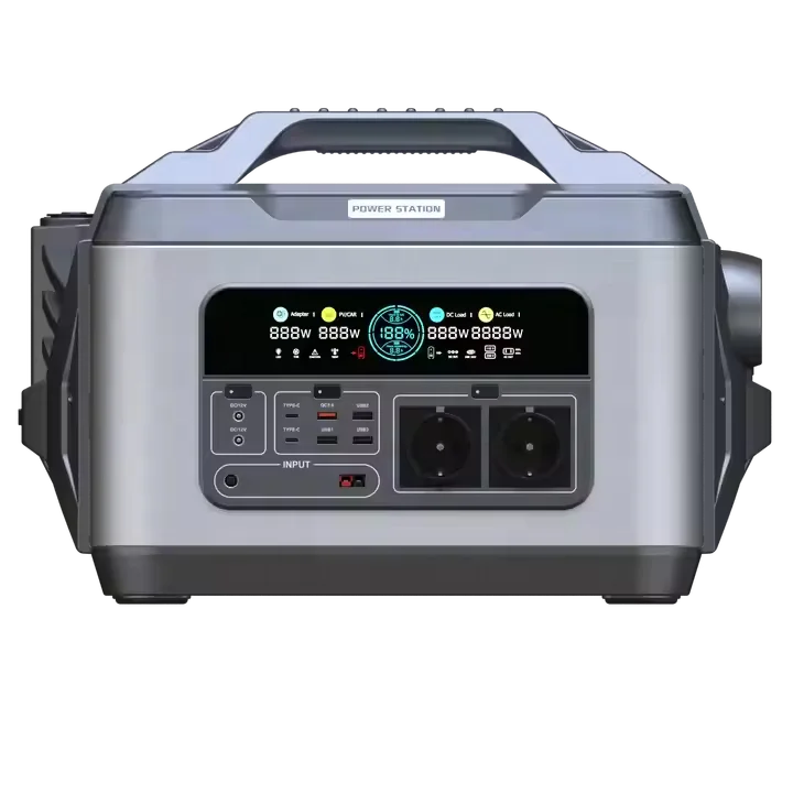 LiFePO4 Portable Power Station AC Outdoor Power Emergency Energy Storage Battery Power for Emergency Energy storage