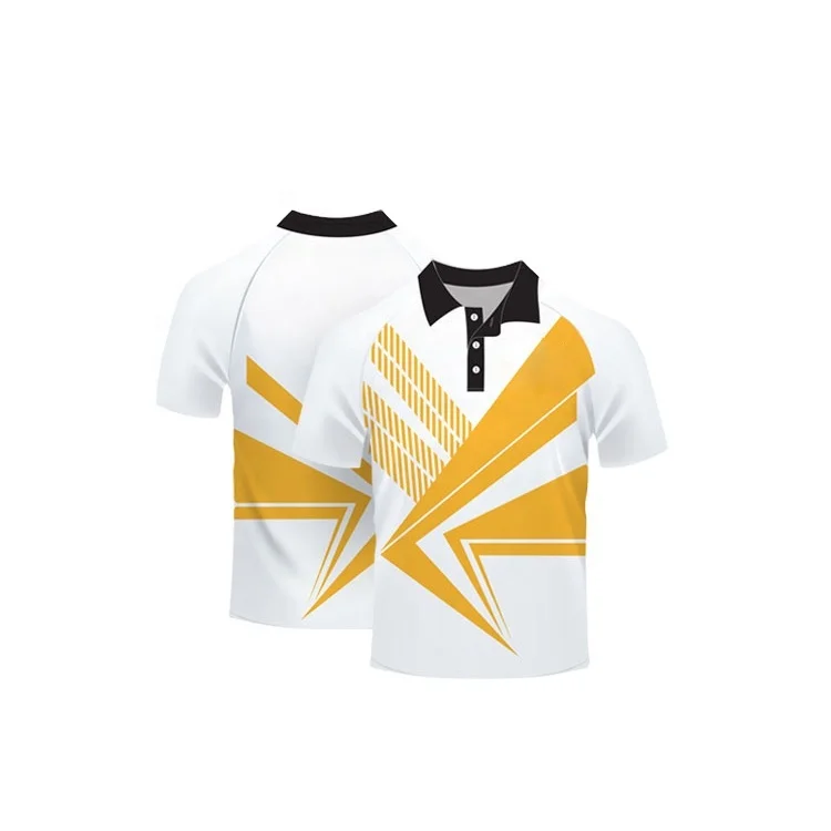 beautiful customize sublimation polo shirts customized logo for Retail Shop