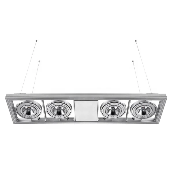 
AR111 COB 2*20W hanging lamp project Spotlights exhibition hall spotlights 