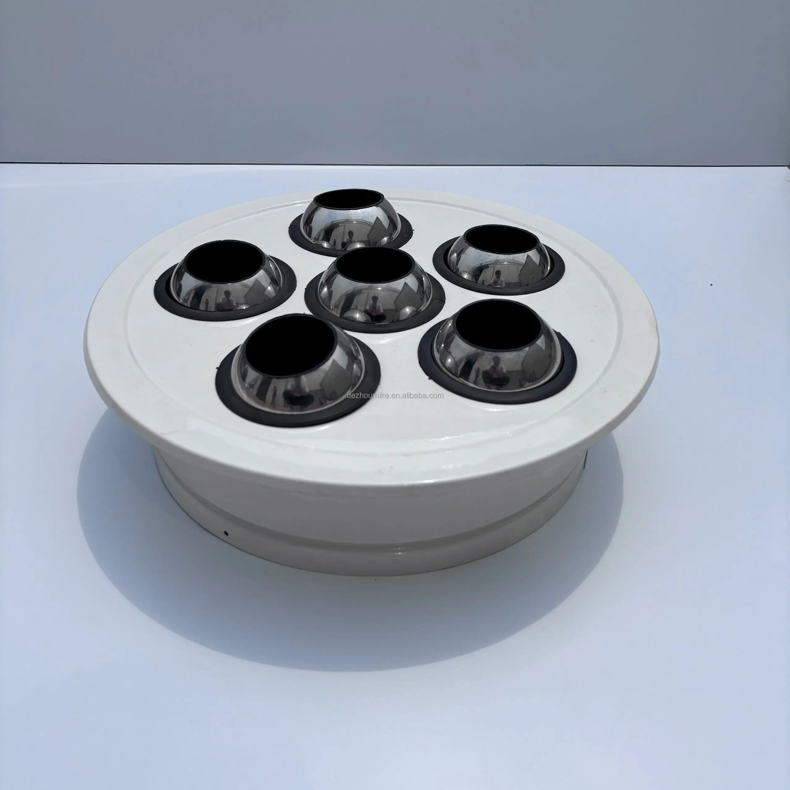 Aluminum Alloy Spherical Jet Vents Circular Jet Air Conditioning Silencer Vents for Outdoor & Hall Use