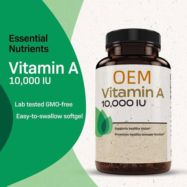 Vitamin A Capsules for Plant-inspired vitamin a and d capsules