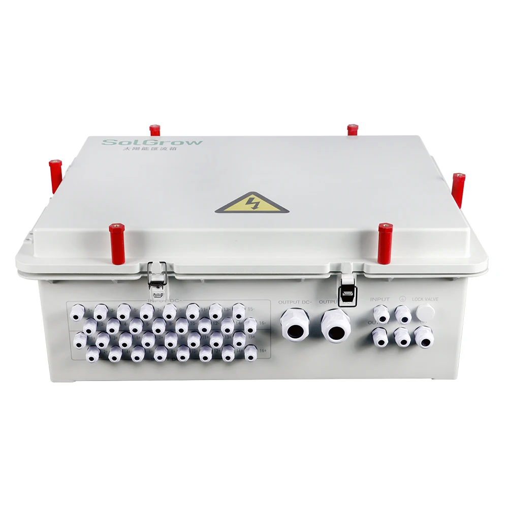 Customize PV Combiner Box new material Enclosure 16in 1out 16strings combiner box With acquisition monitoring device
