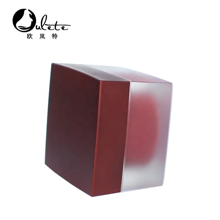
15g 30g 50g red color acrylic luxury cosmetic jar 