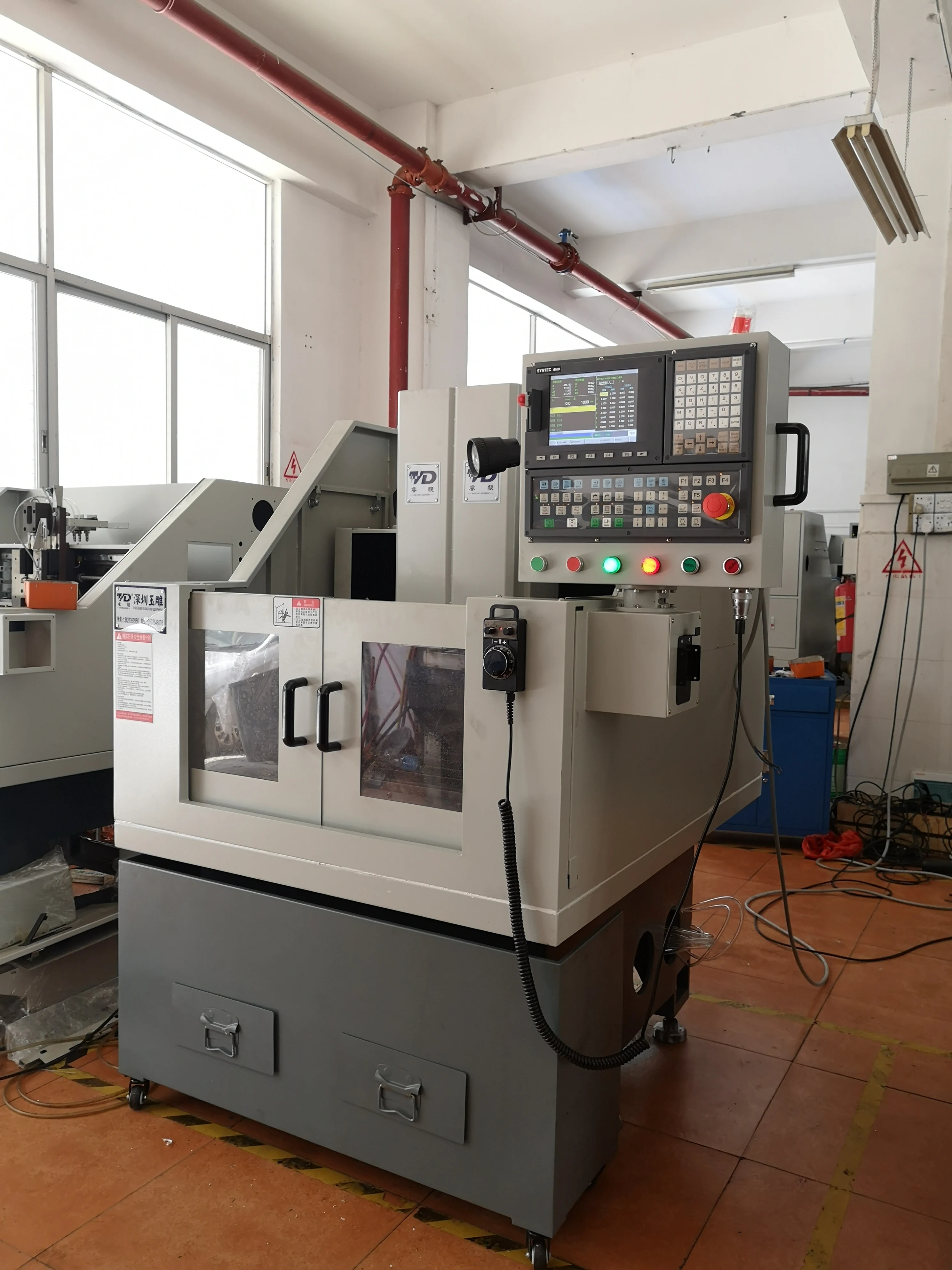 Ry-540 double head bracelet ring handicraft making automatic knife changing metal CNC carving machine