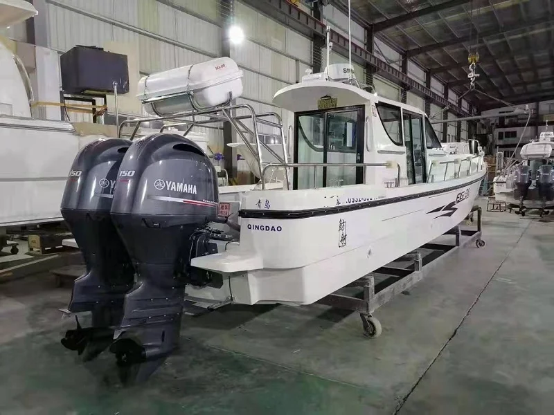 10.6m Fiberglass Fishing Boat with Cabin
