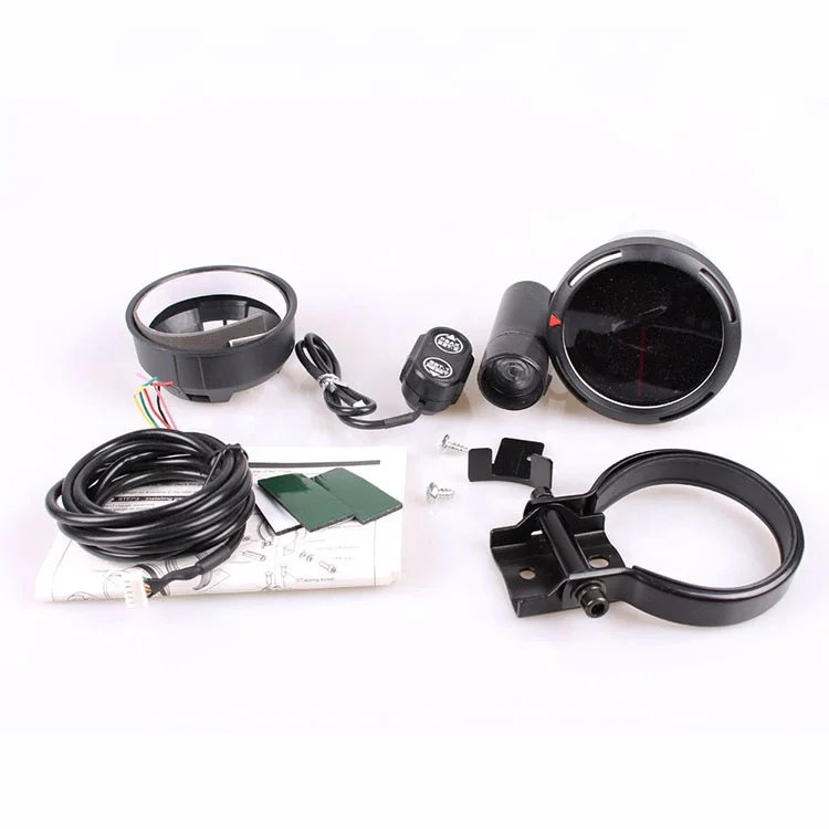 Intelligent Accurate Black 80mm RPM Gauge Tachometer