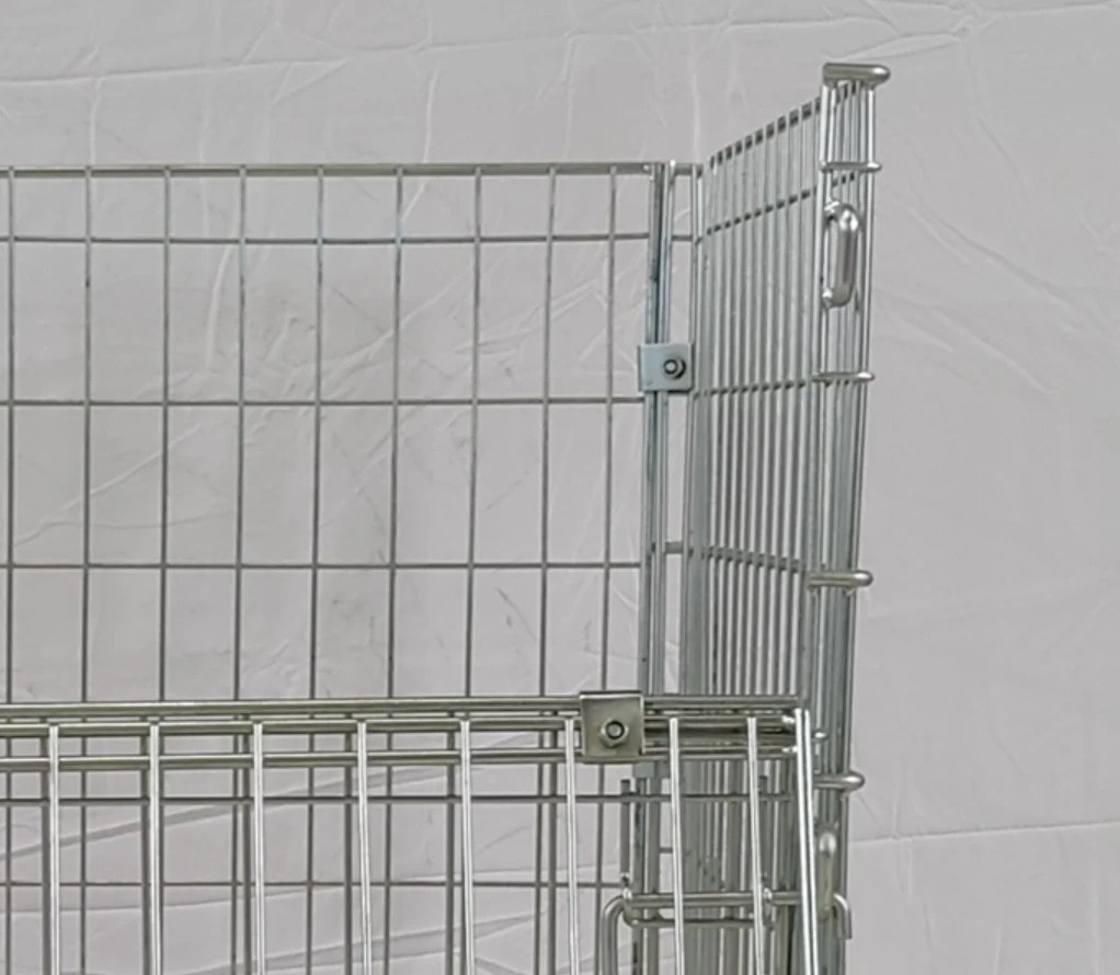 Складной стальной контейнер из проволочной сетки с высоким качеством