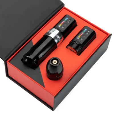 Wireless Tattoo Pen Machine Powerful Coreless Motor Chargeable Lithium Battery Tattoo Artist Tool