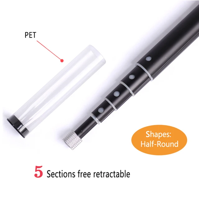 Strong Aluminum Telescopic Tube With Twist Locking Mechanisms Parts