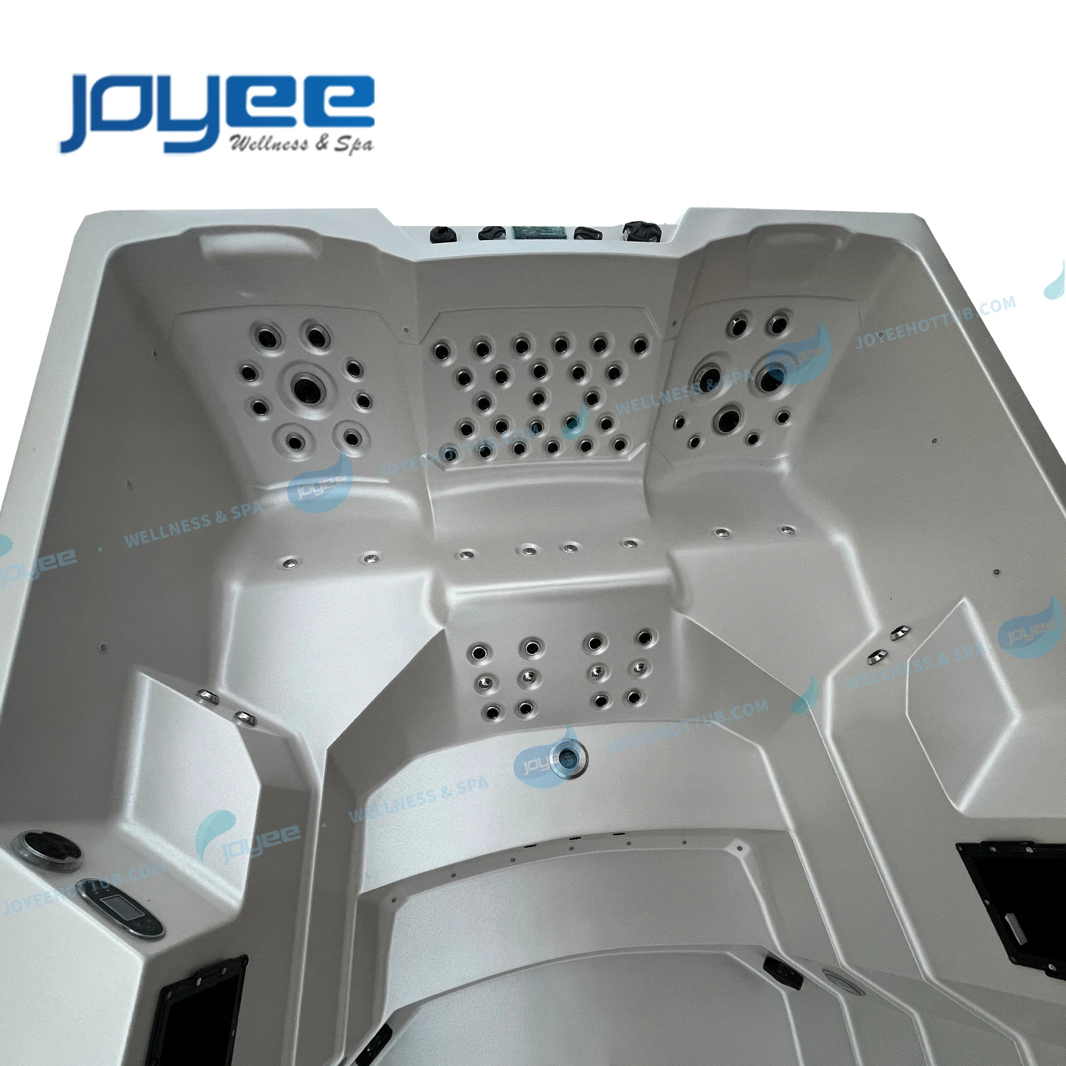 JOYEE fiberglass acrylic aboveground family Rectangular Wholesale Cheap Price hottub outdoor spa endless pool swim spa for sale