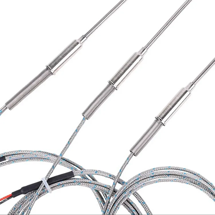 50mm 150mm Cable -50-+420 degree Probe 3m 5m PT100 Thermocouple Oven Temperature Sensor