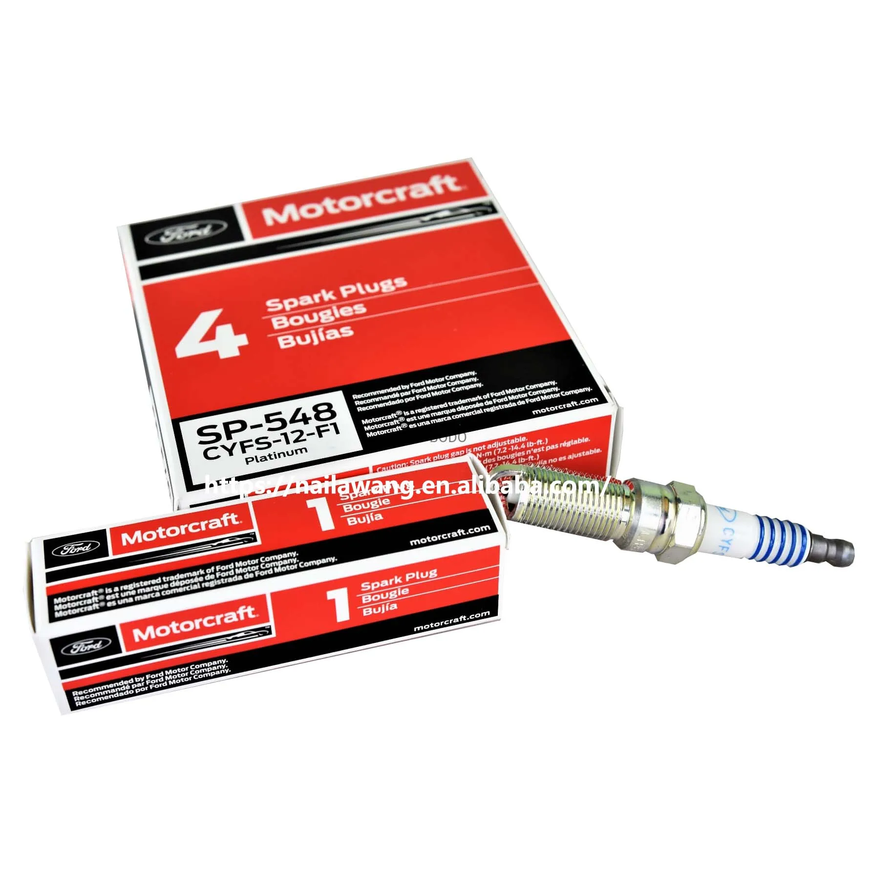 Hot sale auto engine systems iridium platinum bujia spark plug SP-526 CYFS-12-FP for motorcraft spark plugs
