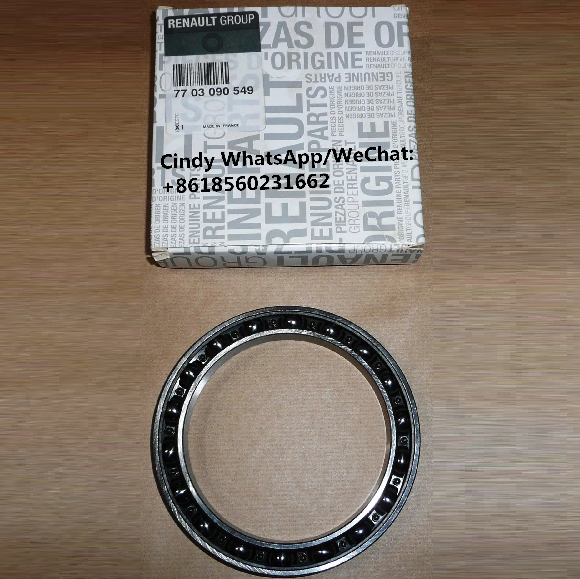 AB.12458.S06 Automobile Car Parts auto gearbox bearing for Renault 7703090549 7703090324 7703090417 38440-00QAA AB12458S06