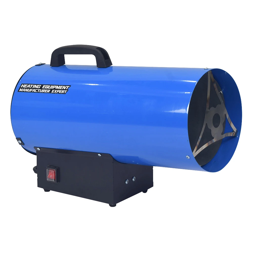 Portable Handheld Industrial Gas Heater with Big Air Dryer Electric Power Source for Propane and Natural Gas-for Patio Heaters