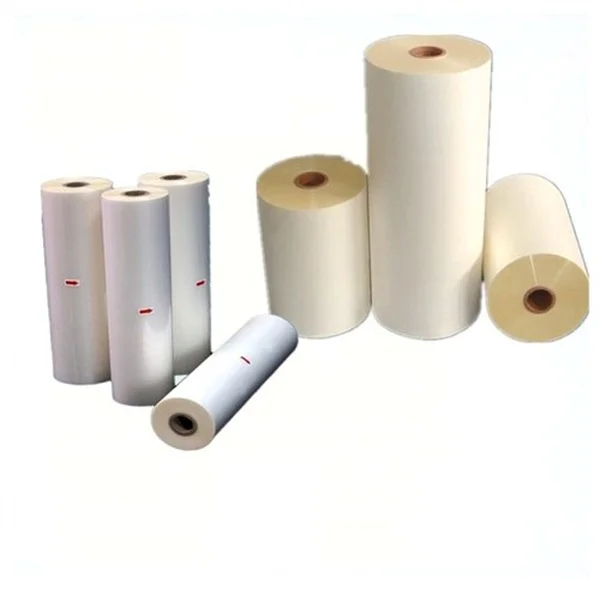 Posters Hot Sale Factory Direct Bopp Thermal Laminated Materials Plastic Transparent Stretch Printing Film