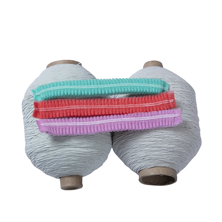 Factory Round Elastic Thread  Polyester Shoecover Making And Knitting Crafts Single Round Rubber Elastic Bands for Sewing