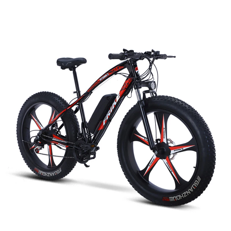 Hot Sale Popular 26inch 21Speed Electric Mountainbike Full Suspension and Snow Bicycle Electric Fat Tire Bikes For Sales