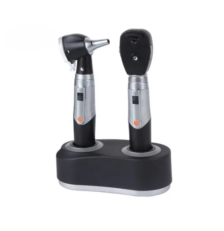 BN-VM Series 2024 Hot new low-cost Digital medical and household otoscope ophthalmoscope set with smart mignification LED light