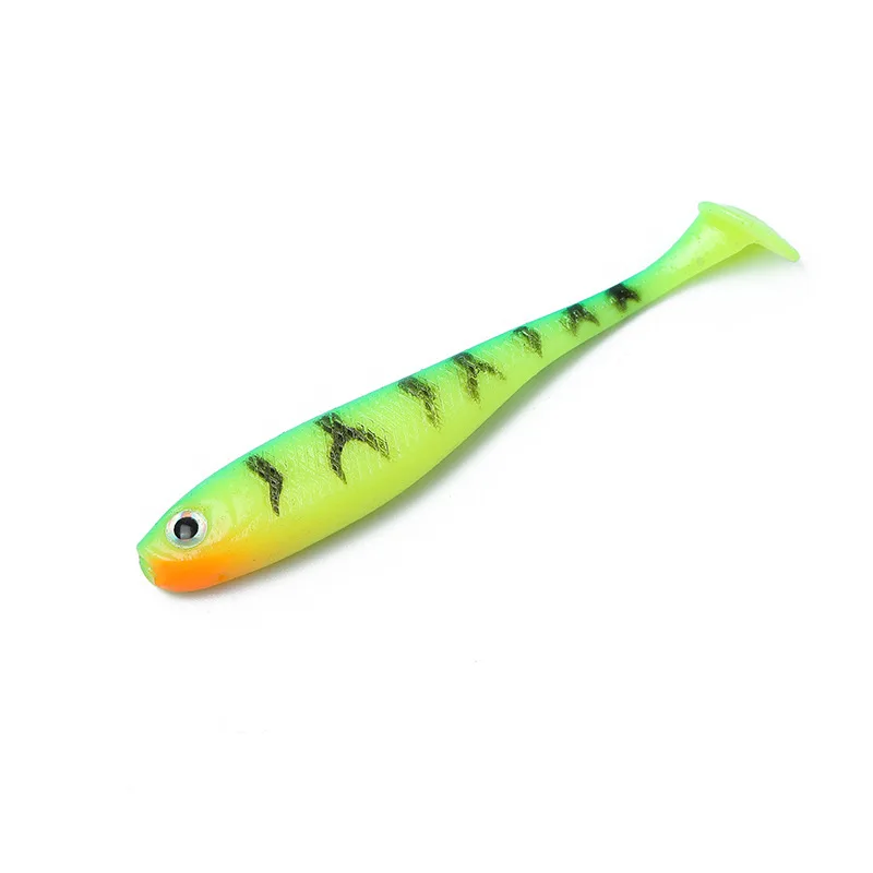 Factory Wholesale Plastic Lead Lure Head Jointed Fish Shad Catfish Soft Pvc Bait Rubber Fishing