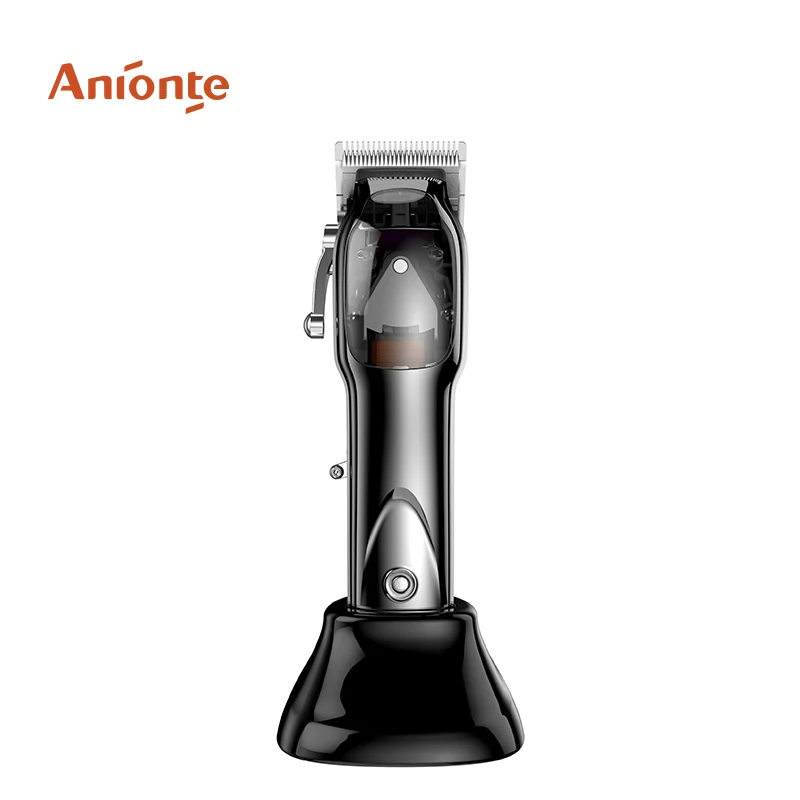 ANIONTE   ATB474  Professional BLDC cordless rechargeable DC motor barber hair clipper 0.6-3.0mm electric Hair trimmer usb lithi