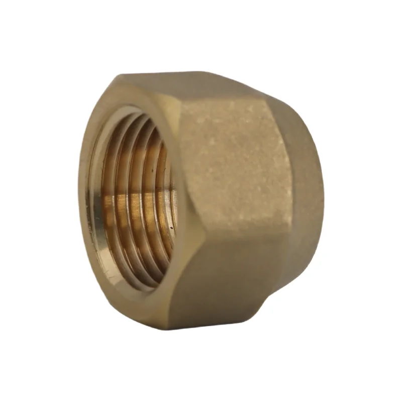 GLOSOK Refrigerant nut 29*32*22mm Short Forged Flare Nut Copper 5/8