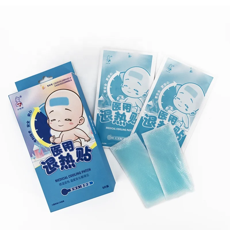 CSI Kids Fever Discomfort & Pain Cooling Relief Soothe Headache Pain Fever Patch